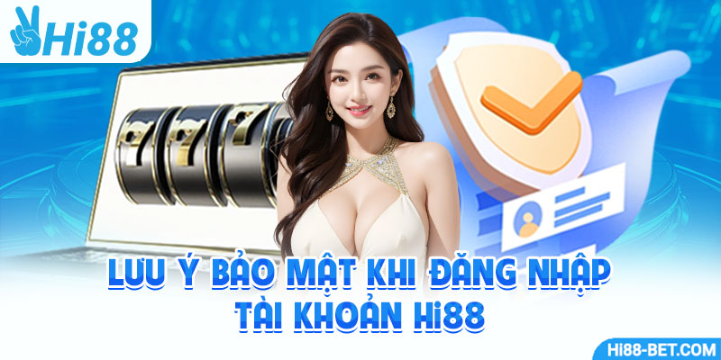 Lưu Ý Bảo Mật Khi Đăng Nhập Tài Khoản Hi88