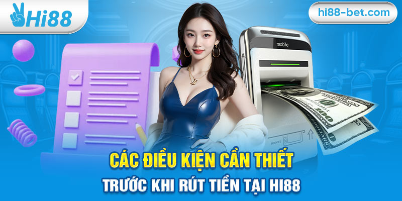 Các Điều Kiện Cần Thiết Trước Khi Rút Tiền Tại Hi88