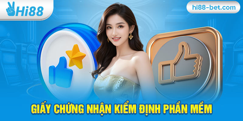 Giấy Chứng Nhận Kiểm Định Phần Mềm